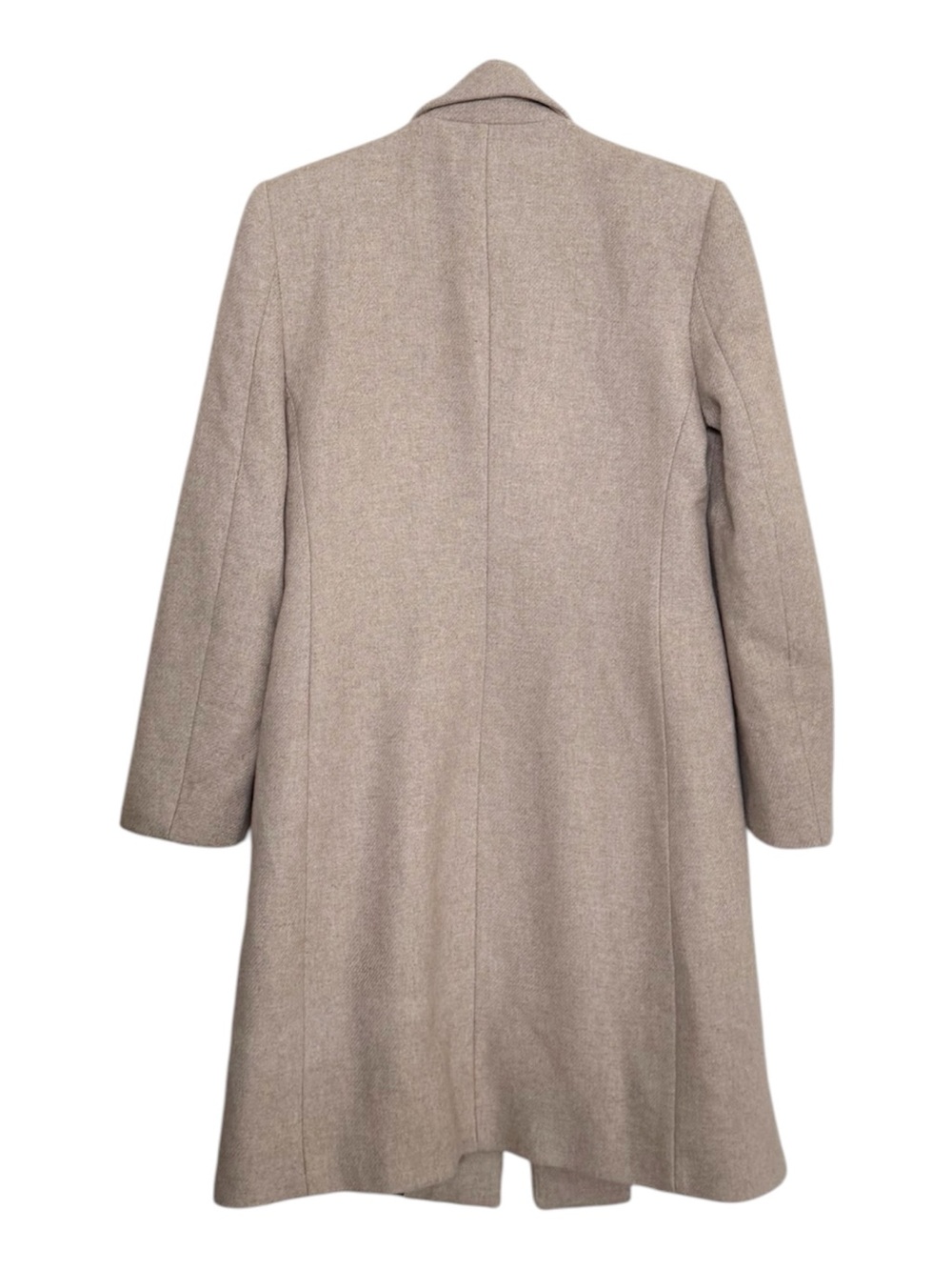 Zara Wool Blend Long Coat size Medium - Picture 3 of 9